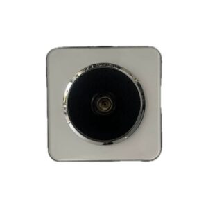 پریز انتن اسپیناس سفید دورنقره ای میانه مشکی