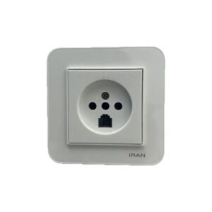 پریز تلفن ارس سفید