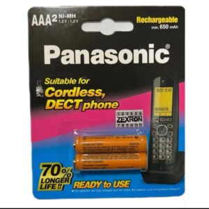 باطری نیم قلمی پاناسونیک 650 میلی آمپر