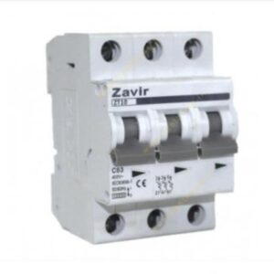 فیوز مینیاتوری سه فاز50 امپر زاویر